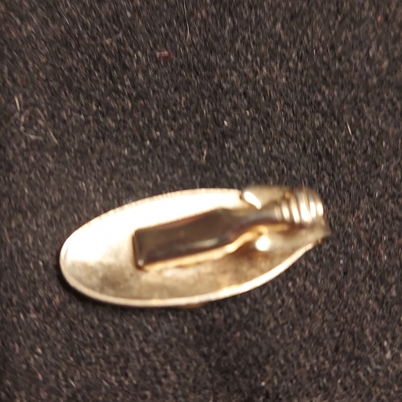 🩶 Vintage Letter B Gold Tie Clip - Picture 6 of 9
